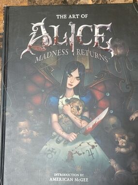 Rare The Art of Alice: Madness Returns Hardcover Art Book - EnglishVguc
